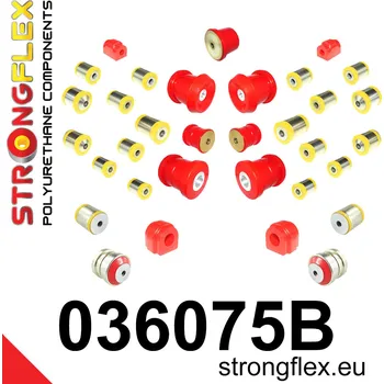 Silentblok nápravy 036075B: Strongflex Kompletní sada silentbloků pro zavěšení 24mm 12mm