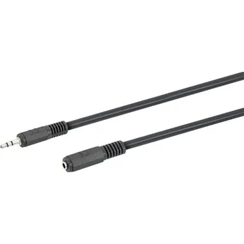 Audio kabel Audio kabel jack 3,5mm 3 m černý