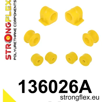 Silentblok nápravy 136026A: Strongflex Sada silentbloků předního stabilizátoru varianta SPORT 24mm 20mm