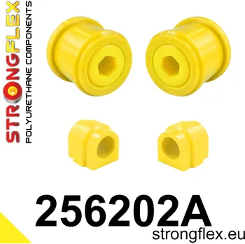 Silentblok nápravy 256202A: Strongflex Sada silentbloků předního zavěšení varianta SPORT 22,5mm