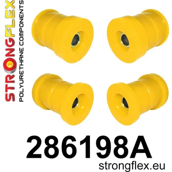 Silentblok nápravy 286198A: Strongflex Sada silentbloků zadního nosníku varianta SPORT