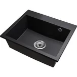 Granitový dřez Exclusive 55 černý 58 x 49 x 20,5cm