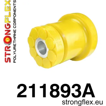 Silentblok nápravy 211893A: Strongflex Přední silentblok zadního nosníku varianta SPORT