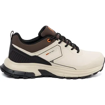 Pánské tenisky Béžovo-hnědé pánské tenisky 04101BE-M Velikost: 45