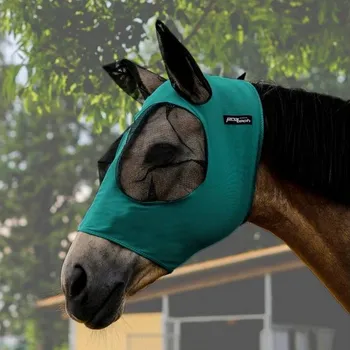 Jezdectví Maska proti hmyzu PRO-TECH teal (L)
