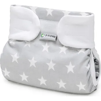 Plenkové kalhoty T-TOMI Ortopedické abdukční kalhotky - suchý zip Grey stars (5-9kg)
