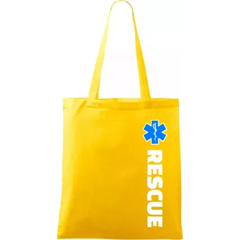 Rescue - pro záchranáře - Taška bavlněná - 42 x 38 cm ( Žlutá )