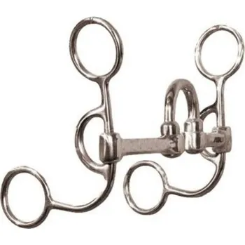 Udidlo pro koně Westernová korekční páka METALAB Short 12,5cm