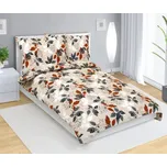 Povlečení krepové 140x220, 70x90 cm Podzimní listí