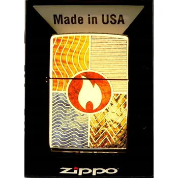 Zapalovač Kovový benzínový Zapalovač Zippo