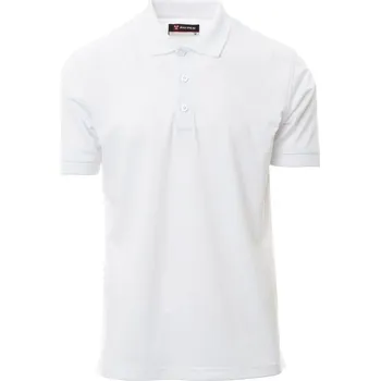Pánské tričko Payperwear Pánská polokošile Venice pro z recyklovaného polyesteru Barva: Bílá, Velikost: 5XL