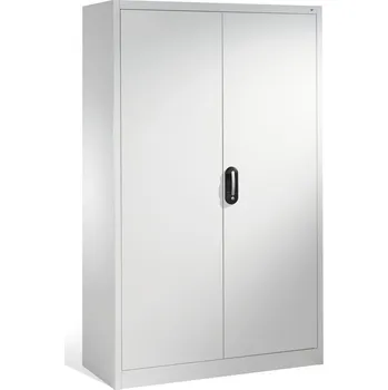 Skříňka na nářadí Dílenská skříň typ Cabo, 10 polic, Š 1200, H 500, V 1950 mm, šedá