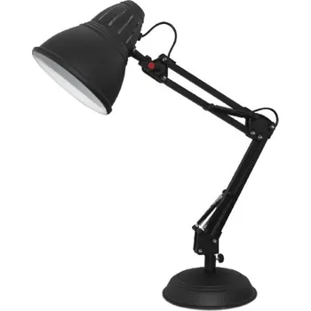 Retro stolní lampa UFFICIO, černá barva