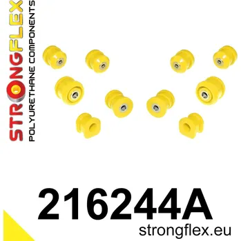 Silentblok nápravy 216244A: Strongflex Sada silentbloků předního zavěšení varianta SPORT 28mm 65mm (211914)