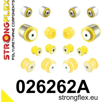 Silentblok nápravy 026262A: Strongflex Sada silentbloků předního zavěšení varianta SPORT 27mm 021974 - 65mm