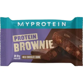 Fitness strava MyProtein Bar Brownie 75 g milk chocolate chunk