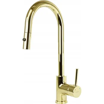 Vodovodní baterie Kuchyňská stojánková baterie Corsan Lugo, stříbrná