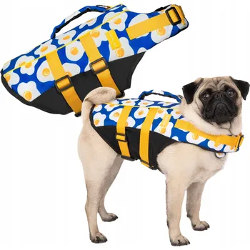 Obleček pro psa Kapoková záchranná vesta do vody pro psa JAJCO RATUNKOWE M