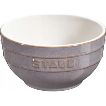 Staub Servírovací miska kulatá 14 cm, antická šedá
