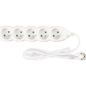 Prodlužovací kabel Kabel DG-F805B 01,50 m, prodlužovací, 5 zásuvek