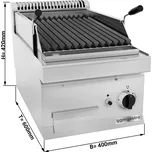 G.Gastro Plynový lávový gril (5,3 kW) - sklopný grilovací rošt