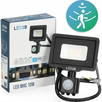 LED Reflektor Halogen 10W Studená Bílá Venkovní Světlo IP65