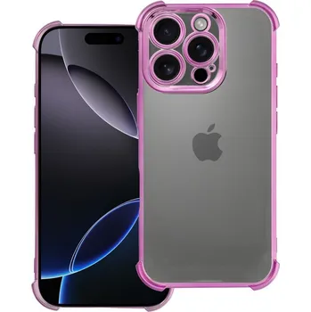 Náhradní kryt pro mobilní telefon Kryt Antishock Electro iPhone 16 Pro Pink