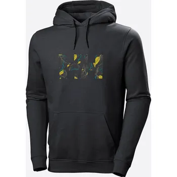 Pánská mikina Pánská Mikina HELLY HANSEN F2F ORGANIC COTTON HOODIE 62934_984 – Šedá S