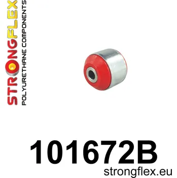 Silentblok nápravy 101672B: Strongflex Silentblok předního spodního ramene - zadní