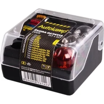 Autožárovka Autolamp AK75 Škoda Octavia 05 H1+H7