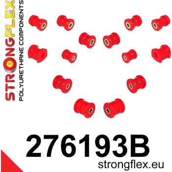 Silentblok nápravy 276193B: Strongflex Sada silentbloků zadního zavěšení 20mm