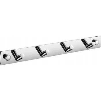 Věšák Háček na hmoždinky Stella stříbrný