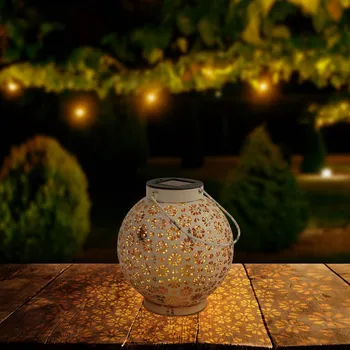 Venkovní osvětlení Näve LED solární lampa 52854, bílá, kov, 20 cm, IP44, sada 2 ks 1 x 0,02 W LED - Doprava zdarma