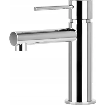 Vodovodní baterie Stojánková umyvadlová baterie Corsan Lugo, stříbrná