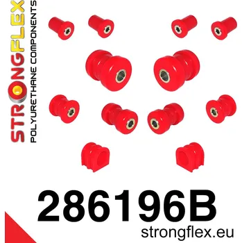Silentblok nápravy 286196B: Strongflex Sada silentbloků předního zavěšení 33mm