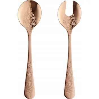 Příbor VILLA ITALIA Příbor na salát 2 ks ANTIQUE COPPER STP