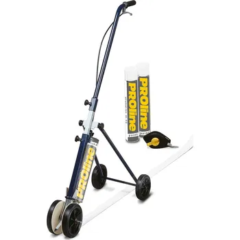 Barva ve spreji Značkovací sada, stávající z vozíku a 2 sprejů s barvou, bílé