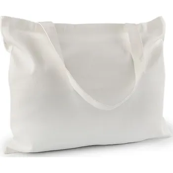 Textilní taška bavlněná k domalování / dozdobení 47x38 cm, barva 1 bílá přírodní