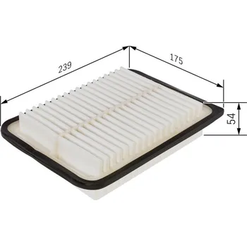 Vzduchový filtr Vzduchový filtr BOSCH F 026 400 114