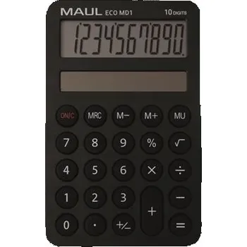 Kalkulačka Kapesní kalkulačka MAUL ECO MD 1 - 10 míst, černá