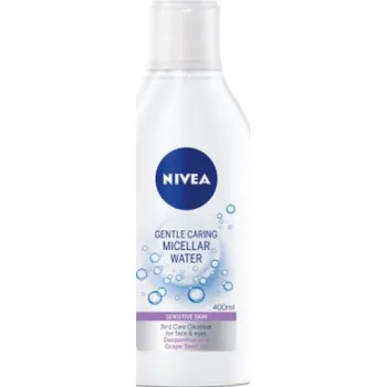 Přípravek na čištění pleti a oči Nivea MicellAIR Skin Breathe zklidňující pečující micelární voda, 400 ml