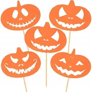 Obraz Dekolo 616539 ozdobné ozdoby na dýně 5 kusů