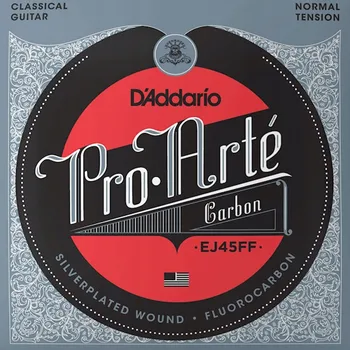 Hudební nástroj Struny pro klasickou kytaru D'Addario EJ45FF