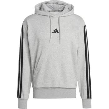 Pánská mikina Pánská Mikina ADIDAS M 3S FT HD JD1871 – Šedá M