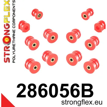 Silentblok nápravy 286056B: Strongflex Sada silentbloků zadního zavěšení 16mm