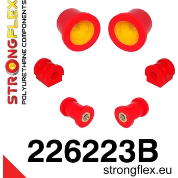 Silentblok nápravy 226223B: Strongflex Sada silentbloků předního zavěšení 19mm 221403
