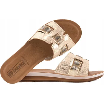 Dámské pantofle Inblu dámské nazouváky ZO000008 platynowy velikost 38