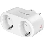 Smart dvojzásuvka KRUGER & MATZ Connect P5 White WiFi Tuya