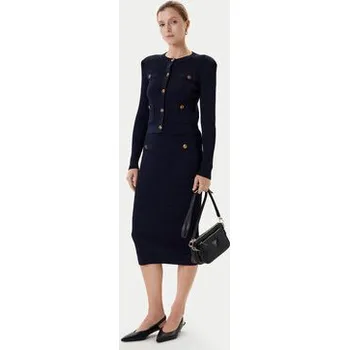 Dámská sukně Guess Mini sukně W5YD66 Z0130 Tmavomodrá Slim Fit XXL