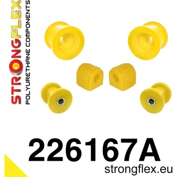 Silentblok nápravy 226167A: Strongflex Sada silentbloků předního zavěšení varianta SPORT 24mm 221897